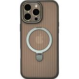 Piili iPhone 16 Pro Ring Mate Magsafe Telefon Kılıfı Gri