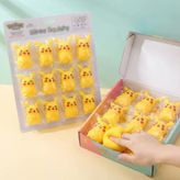 Pikaçu Squishy - 12'Li Paket - Yumuşak Oyuncak