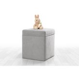 Piklet Çocuk Sandıklı Puf, Gri