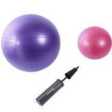 Pilates Top 65 Cm Mor 25 Cm Pilates Topu 2li Set