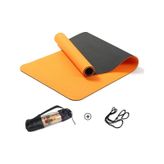 Pilates & Yoga Minderi, Çift Renkli Mat Turuncu