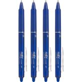 Pilot Frixion Ball Clicker Silinebilir Jel Kalem 0.7 mm - 4'lü Set Mavi
