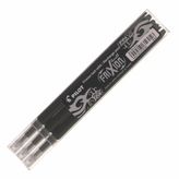 Pilot Frixion Ball Kalem Yedeği 0.7 Siyah 3 lü BLS-FR7-B-S3