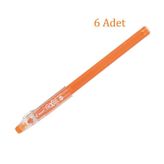Pilot Frixion Ball Stick Roller Silinebilir Jel Kalem 0.7 mm Turuncu F04-O 6 Adet