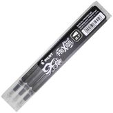 Pilot Frixion Kalemlere Uyumlu Siyah 0.7 mm 3'lü Refil Uçan Kalem