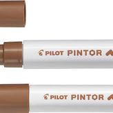 Pilot Pintor M Kahverengi Markör Kalem