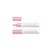 Pilot Pintor Pigment Marker, Pastel Pembe, Kumaş, Ahşap, Porselen Kalemi, 2-3mm Yuvarlak Uç