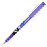 Pilot V5 Hi-Tecpoint Mor İğne Uçlu Kalem