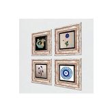 Pinecone Stone Nazar, Ebru Sanatı, Şahmeran Taş Duvar Tablosu - Çerçeveli Taş Tablo - Dekoratif Duvar Sanatı - Modern Ev ve Ofis Duvar Dekoru K4-992