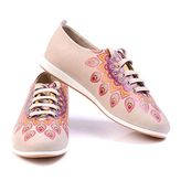 Pink Pattern Babet Ayakkabı SLV184