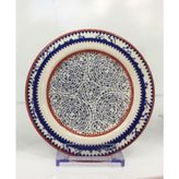Pinkev 6 Kişilik Seramik Pasta Tatlı Tabağı Seti - 20CM