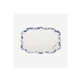 PIP STUDIO Royal White Collection Mavi Beyaz 26 cm Porselen Tepsi