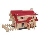 Piramigo 3D Ahşap Maket Çiftlik Evi