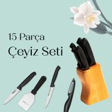 Pirge 15 Parça 35072 Çeyizlik Bıçak Seti