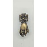 Pirinç El Kapı Tokmağı 13CM - Antik