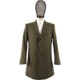 Piserro Erkek Slim Fit Kaban - 48 - Yeşil