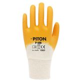 Piton P400 Gold Yarım Kaplı Nitril Eldiven