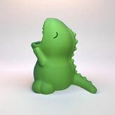 Pixel Store T-Rex Kalemlik & Dinazorlu Kalemlik - Pembe