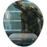 Pixxa Model - 1 Oval Groot - Marvel Bilek Destekli Mouse Pad