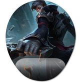 Pixxa Model -1 Oval Mobile Legends Granger Bilek Destekli Mouse Pad