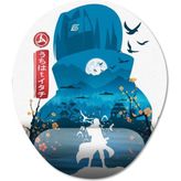 Pixxa Model 1 Oval Naruto - Itachi Bilek Destekli Mouse Pad
