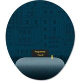 Pixxa Model -2 Oval Programcı Coder Bilek Destekli Mouse Pad