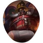 Pixxa Model -3 Oval Mobile Legends-Johnson Bilek Destekli Mouse Pad