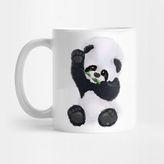Pixxa Panda Kupa Bardak - Renkli