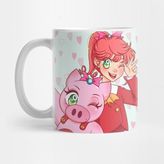 Pixxa Süper Domuz Anime Kupa Bardak