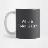 Pixxa Who Is John Galt? Kupa Bardak