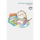 Piyanolu Mantar Bebek Oyun Halısı