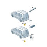 Plastech P12276 Arka Tampon Reflektoru Sag Caddy 16