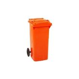 Plastico 120 Lt Turuncu Çöp Konteyneri