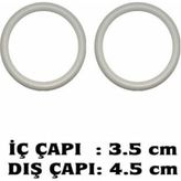 Plastik Başlama Halkası No:4 (4.5cm) (20 Adet) - 1