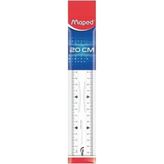 Plastik Cetvel 20 cm Ortadan Tutmalı 146108