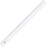 Plastik Cetvel 50CM - 2 Adet