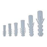 Plastik Dübel 6 MM -100 Adet
