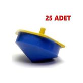 Plastik El Topacı (25'li) - Renkli