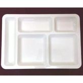 Plastik Tabldot Yemek Servis Tabağı