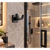 Platin Black Çiftli Bornozluk Acar Vg58054