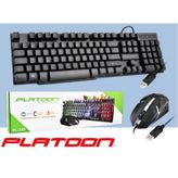 Platoon PL-355 Kablolu Oyuncu Klavye-Mouse Set