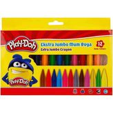 Play Doh 12Lİ Extra Jumbo Üçgen Mum Boya