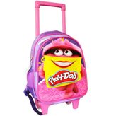 Play-Doh 201604MO PLAY-CN131 Kız Çocuk Çekçekli Anaokulu Çantası Pembe Mor