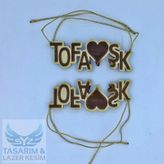 Pleksi Tofaşk Ayna Süsü gumus