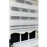 Pliseli Stor Zebra Perde Ekru + Etek Dilim Hediye Stb481