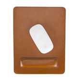 PLM Comfy Bileklikli Deri Mouse Pad RST2 Taba
