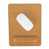 PLM Comfy Bileklikli Deri Mouse Pad V9 Taba