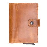 Plm V18 Palermo Taba Deri Mekanizmalı Cüzdan Erkek Kartlık
