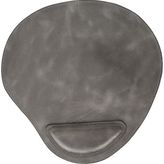 Plm VS4EF Bileklikli Deri Mouse Pad Gri - Antrasit