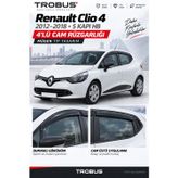Plus Renault Clio 4 (2013+) 5 Kapı HB Uyumlu 4 Parça Cam Rüzgarlığı